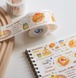 OS71 Orange Studio【早午餐】特殊インク 剥離紙付き マスキングテープ