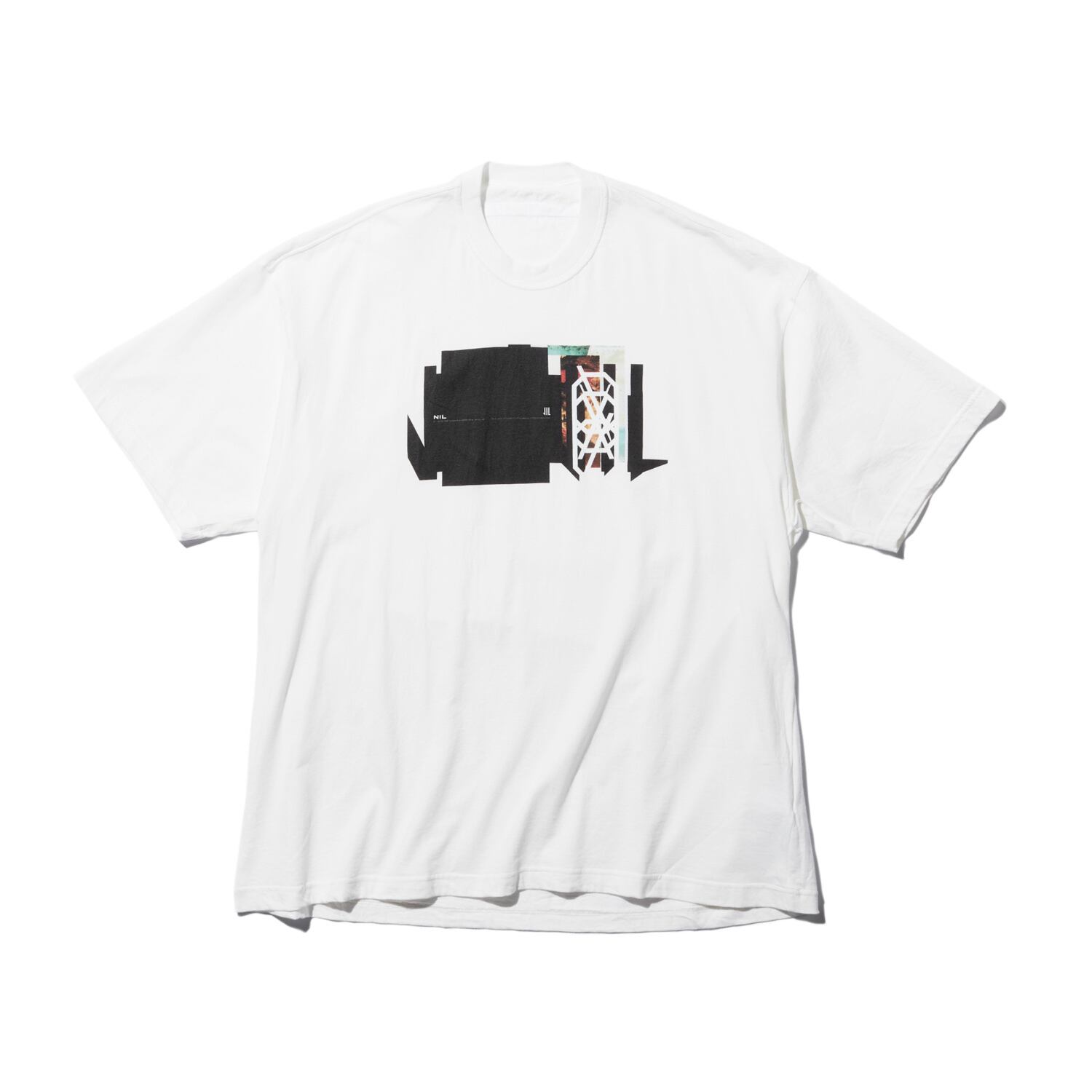 740CPM1-WHITE / NILøS プリント Tシャツ ver.1