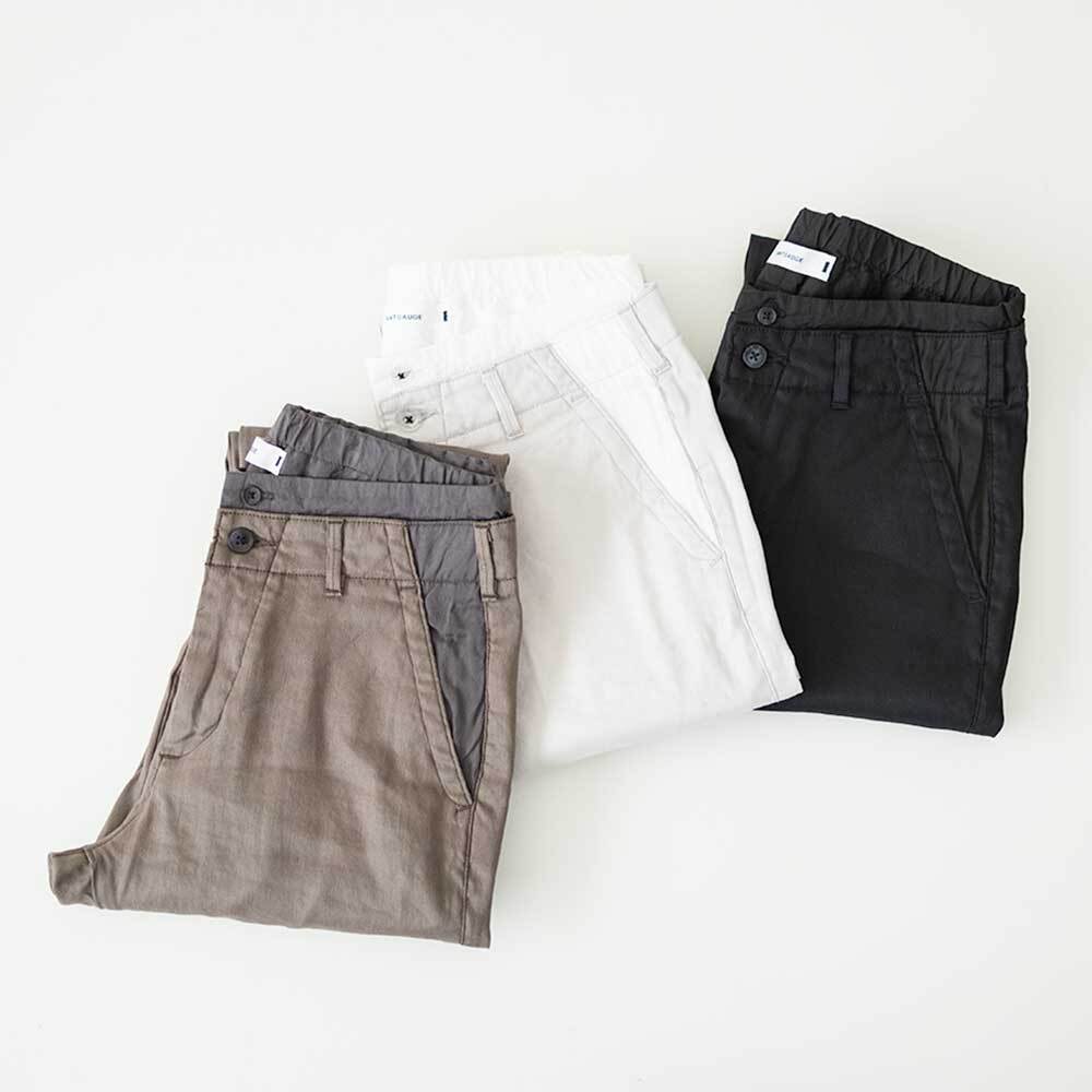 ANTGAUGE Wベルトトラウザーイージーテーパード