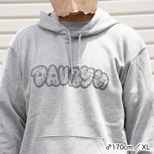 davryu leopard GGG HOODIE [グレー]