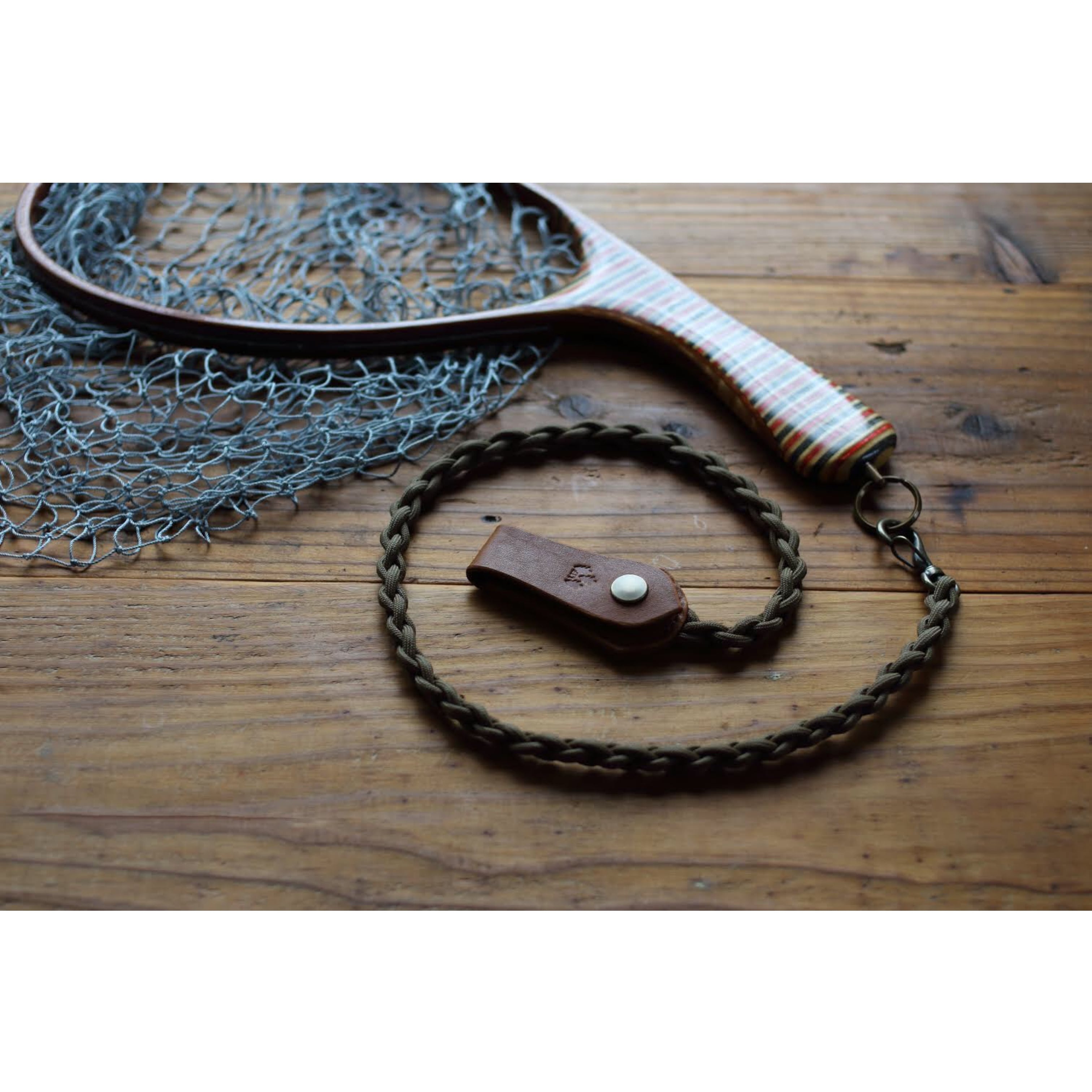 ランディングネットコード Khaki Lif Handcraft ランディングネットコード Khaki Lif Handcraft