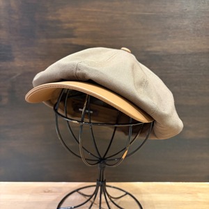 TWILL & PU LONGBILL CASQUETTE