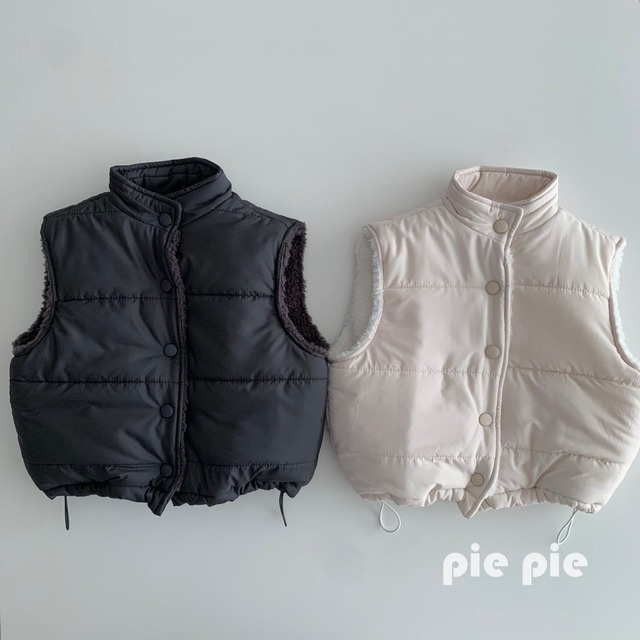 【予約商品】pie / Pogle two-sided vest