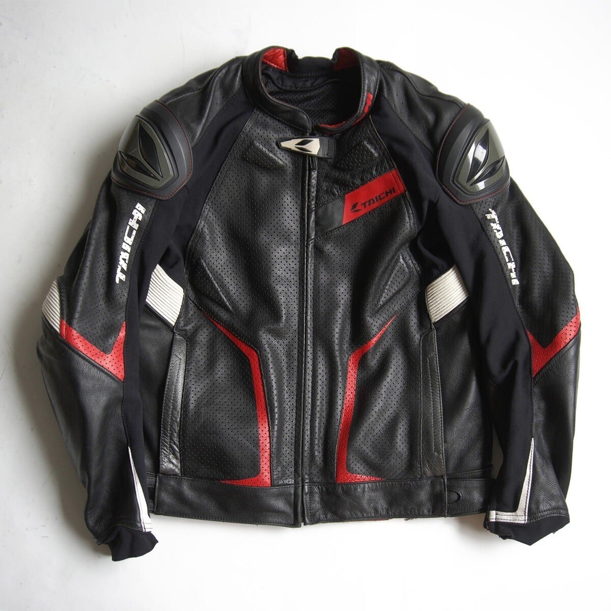 美品/ビッグサイズ】KADOYA【EVO パデット ダブルライダースジャケット