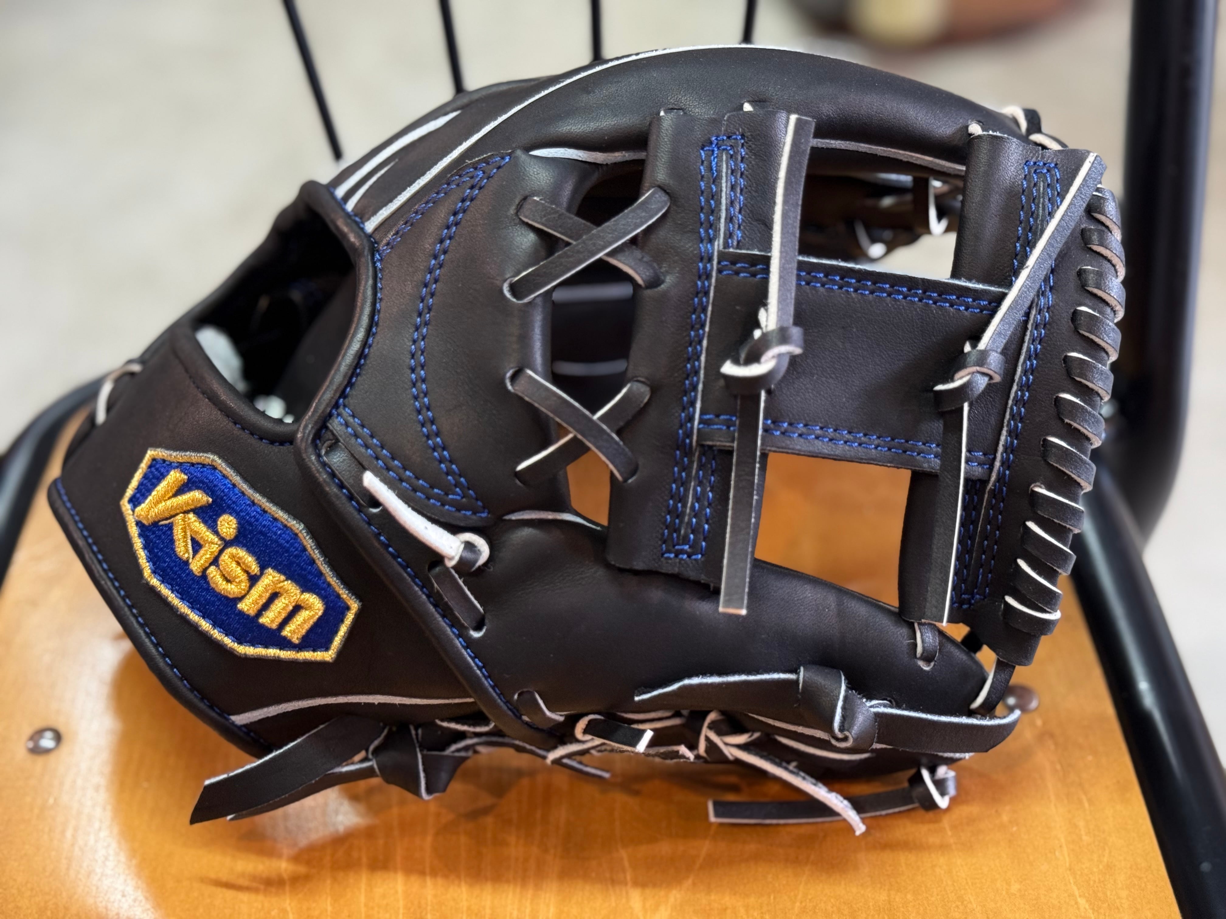 K-ism 【ケーイズム】硬式内野手用 K201 5本指型付け済み ブラック
