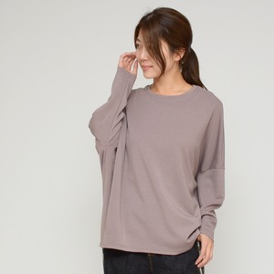 【NEWカラー登場】コクーンシルエットカットソー - LER-24109 モカ -