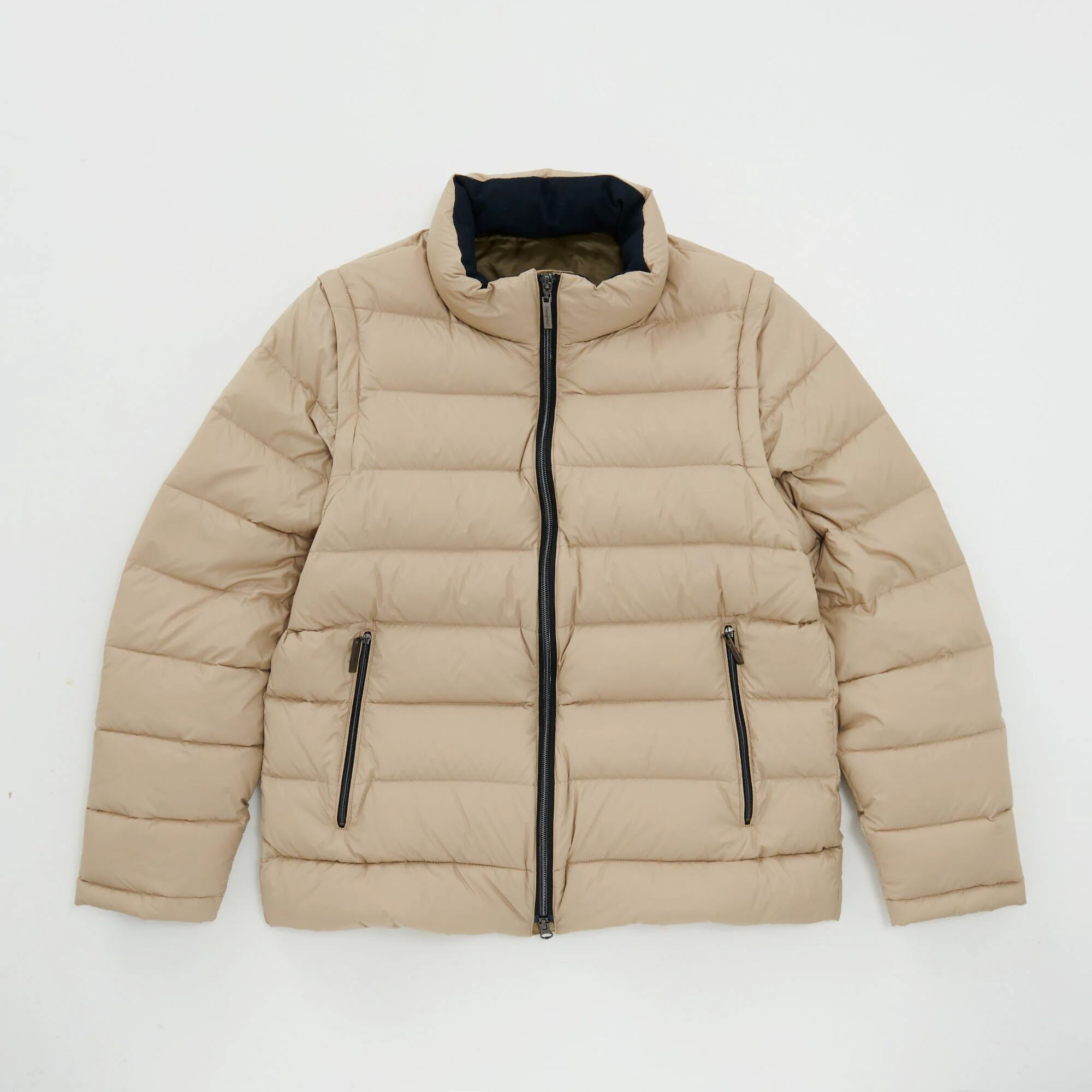 charee braver Nylon Hood Blouson BEIGE charee braver Nylon Hood Blouson BEIGE