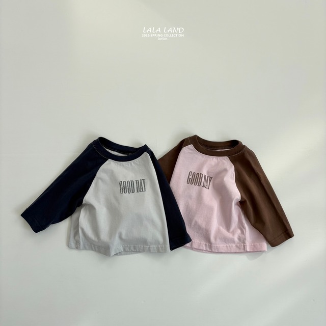 LALALAND 26/SS （Baby）Good day ragrang T-shirts