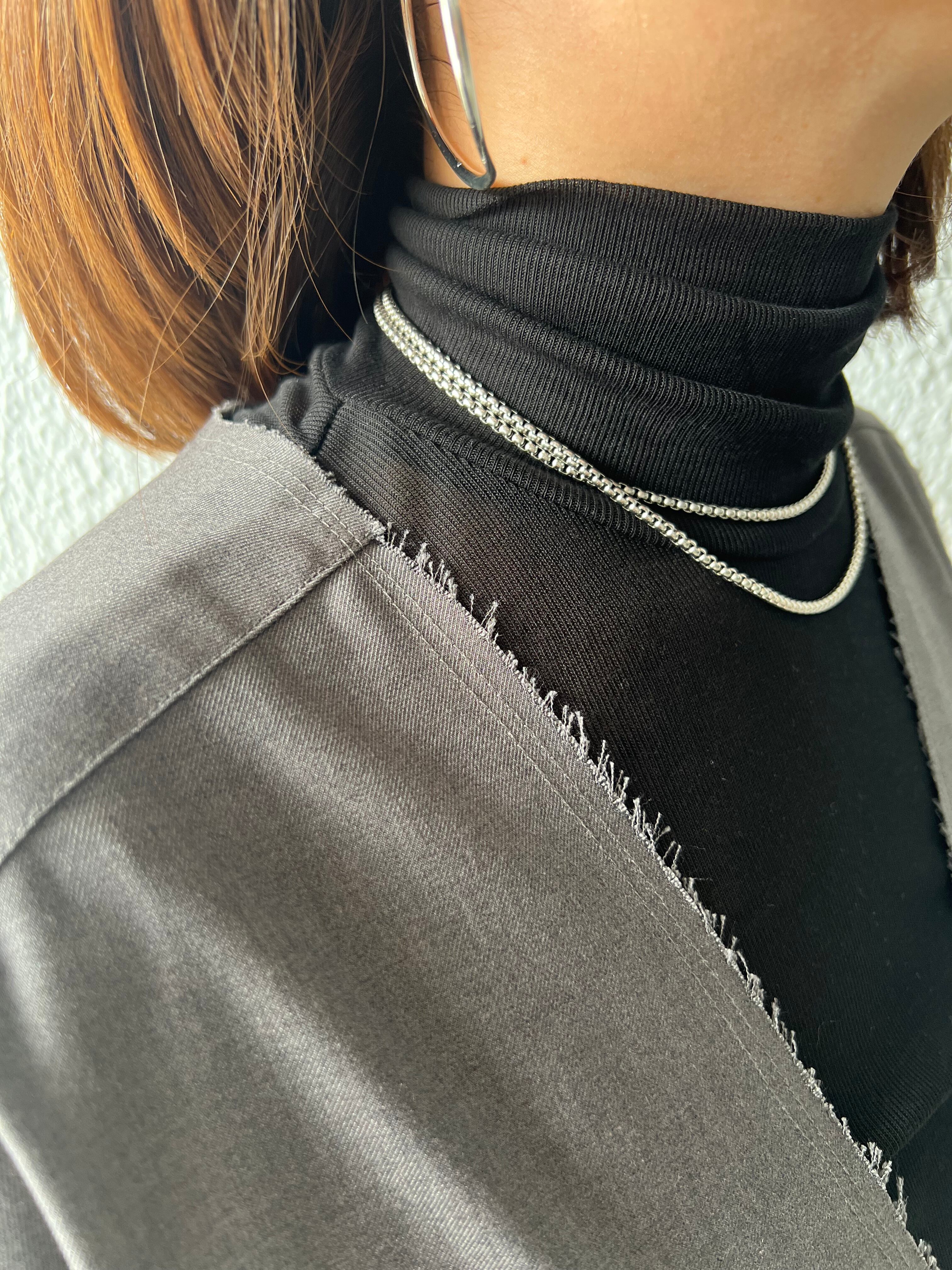 【 SELECT】シアータートルプルオーバー 45-0704