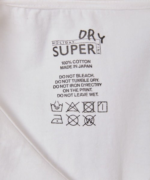 HOLIDAY】 SUPER FINE DRY SAILOR COLLAR L/S TOPS (WHITE) | olaf