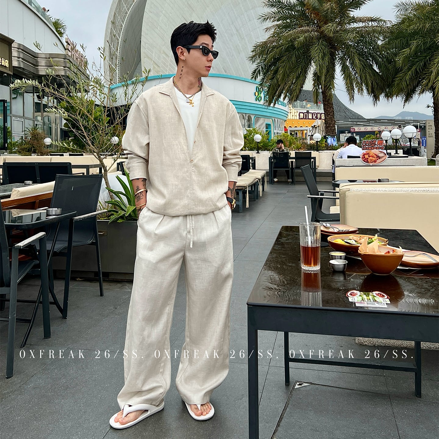 セットアップ】OXFREAK Luxe Linen Relax Setup（リュクス リネン
