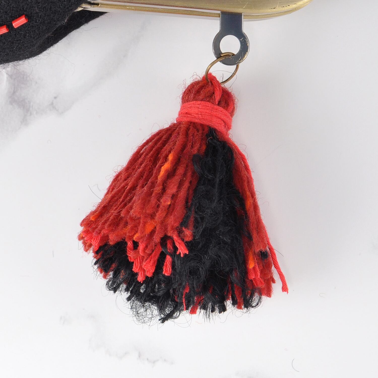 jam様オーダーページ【No.158】ビーズ/がま口ポーチ/くまさんチャーム付き