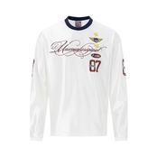 VINTAGE ストリート 冷感グラフィック ロングTシャツ T2278