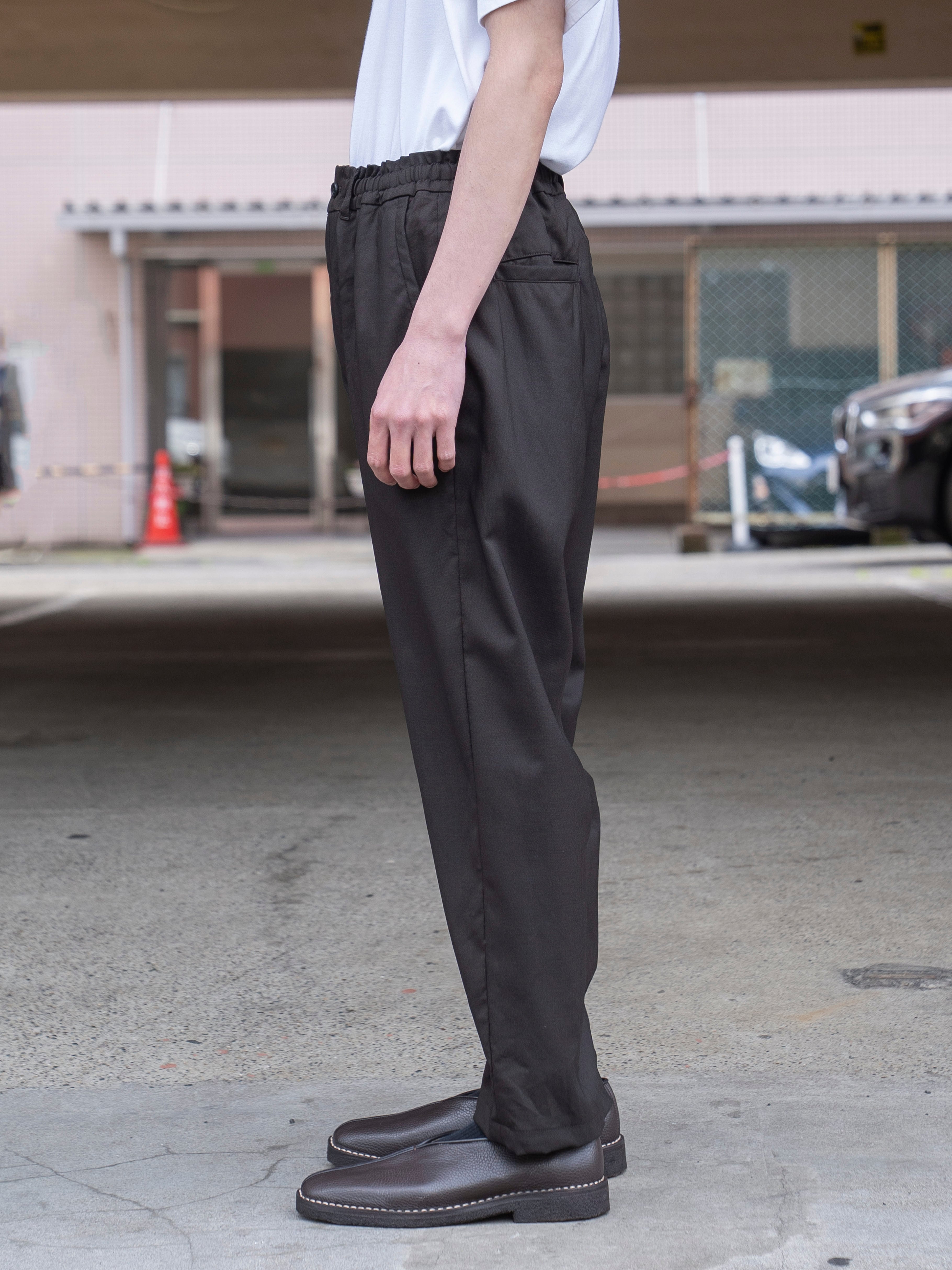 PORTER CLASSIC TROPICAL EASY PANTS BROWN PC-031-3916 | BEST