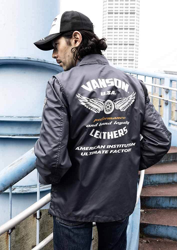 VSE26106S コーチジャケット | vansonleathers
