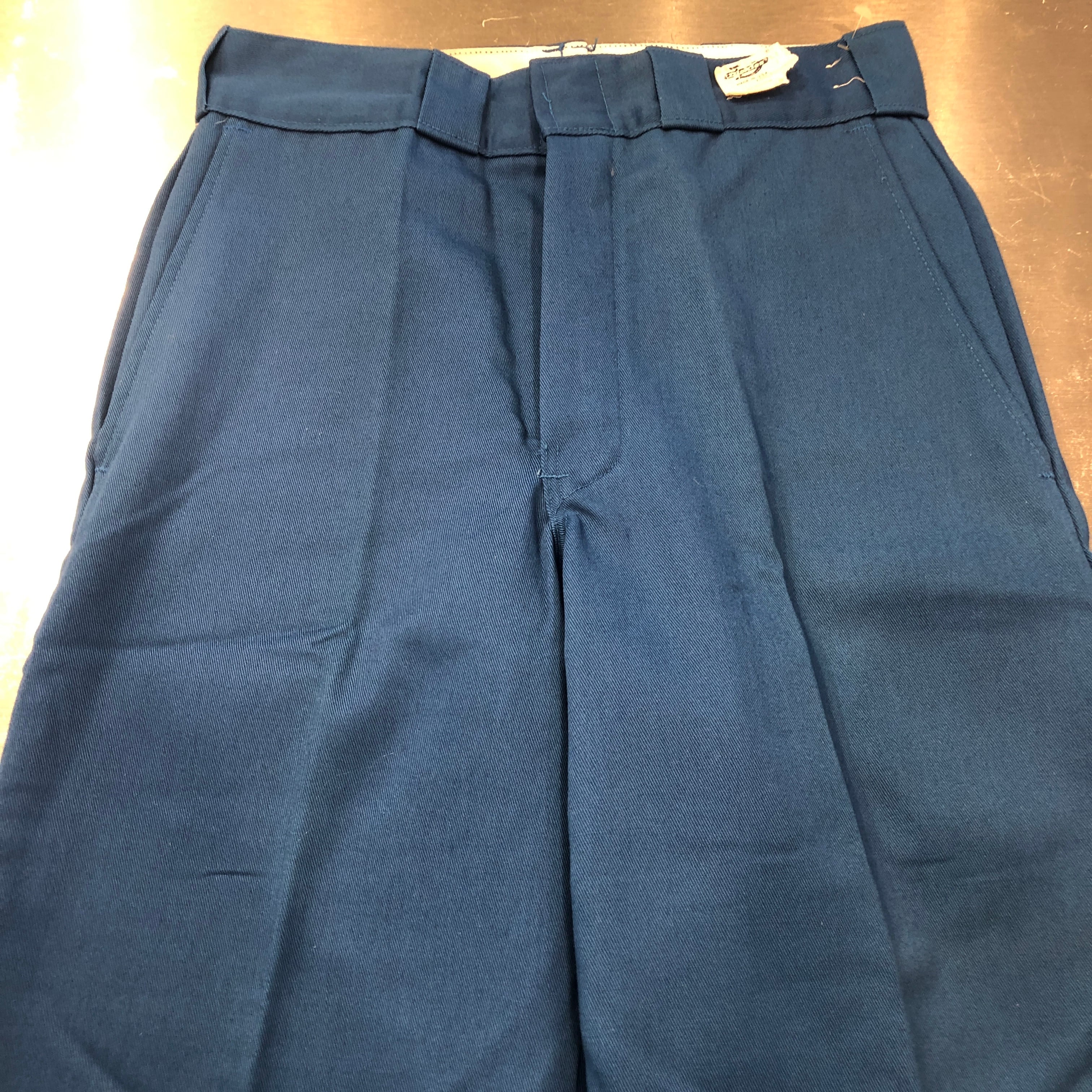 DEAD STOCK】1980'S DICKIES BLUE COTTON PANT 