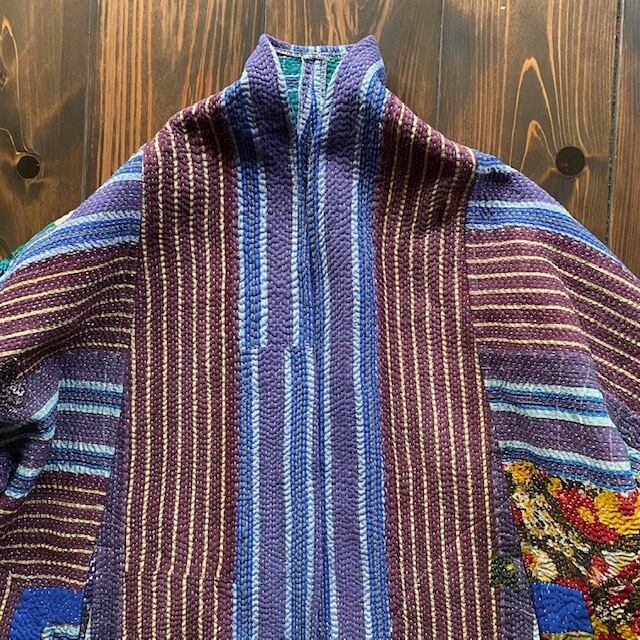 カンタ刺繍 グドゥリー・ジャケット / Rabari Soreil | yggd
