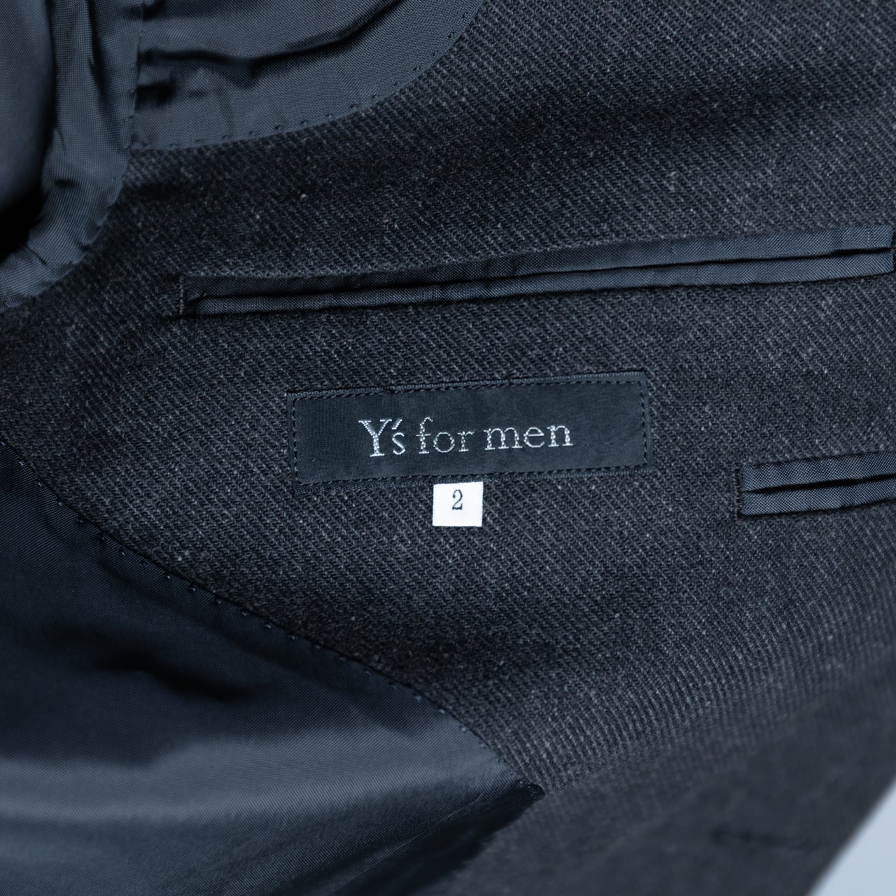 Y's for men】ヨウジヤマモト リネンウールギャバセットアップ LE2212