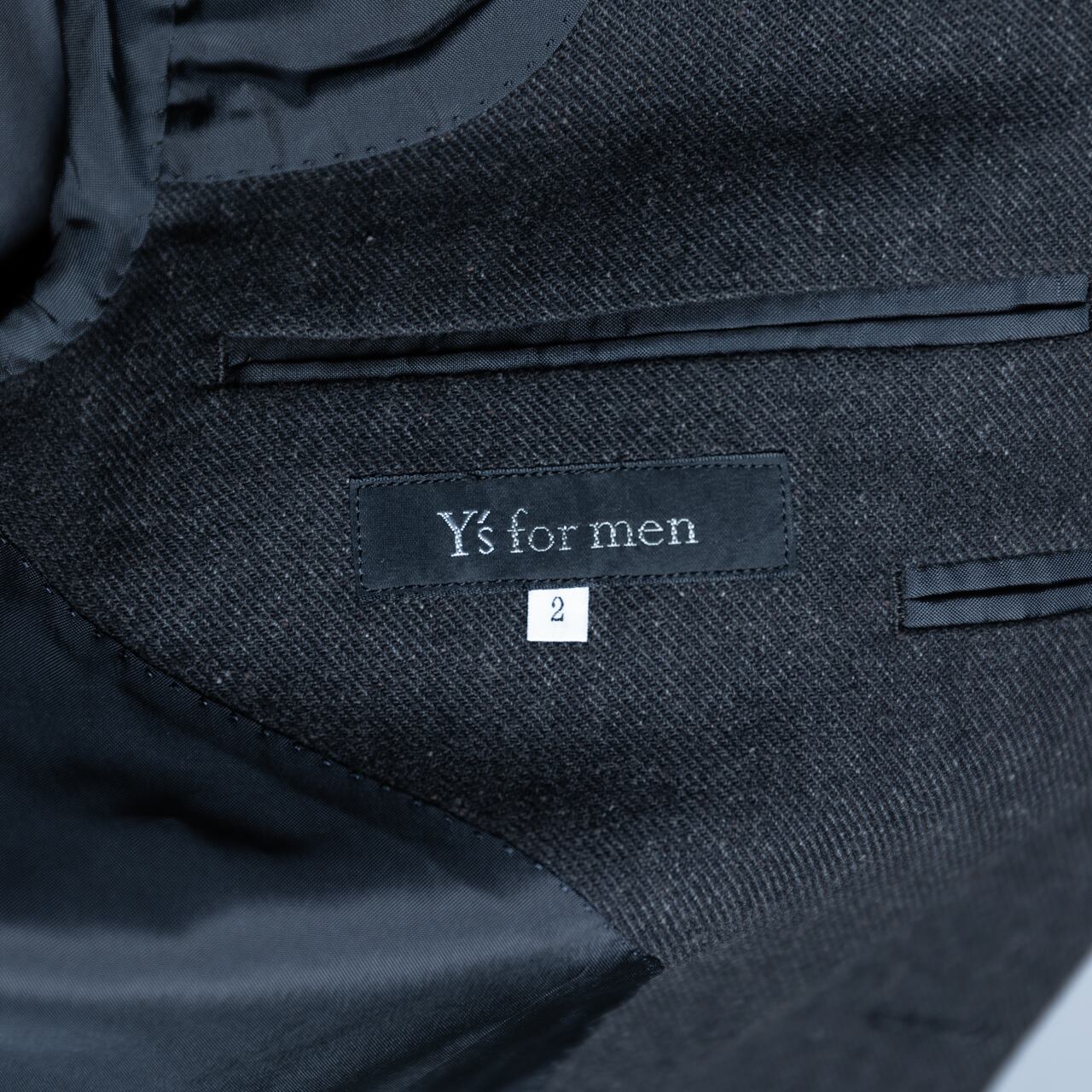 Y's for men】ヨウジヤマモト リネンウールギャバセットアップ LE2212