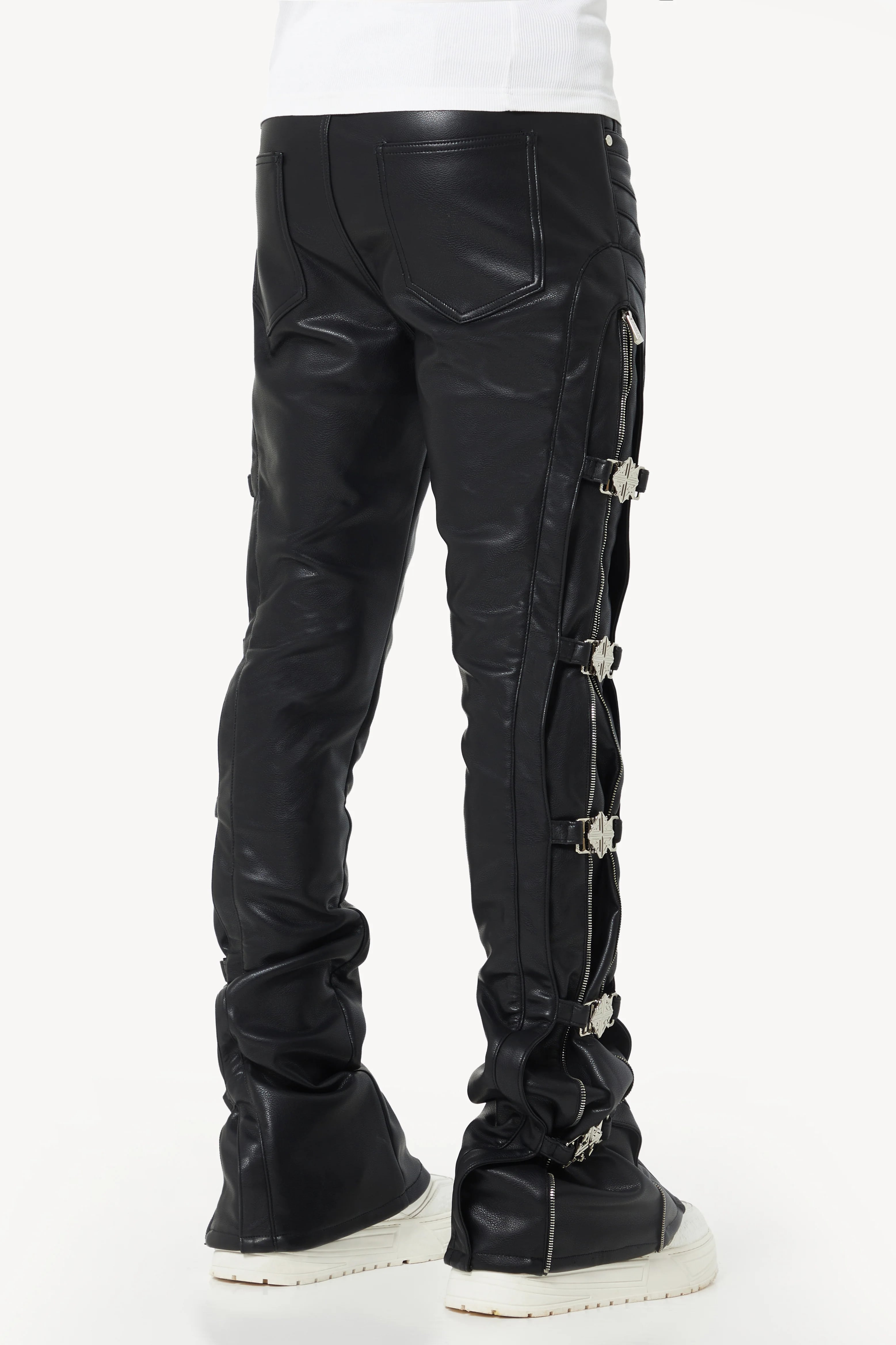 GUAPI Buckle Leather Pants バックル レザー ベルト GUAPI / BUCKLE LEATHER PANT | HOLICK