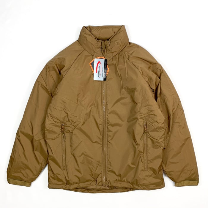 BAF社 ECWCS GEN3 LEVEL7 TYPE PRIMALOFT JACKET Coyote S M (B.A.F エクワックス レベル7  ミリタリー プリマロフト コヨーテ)