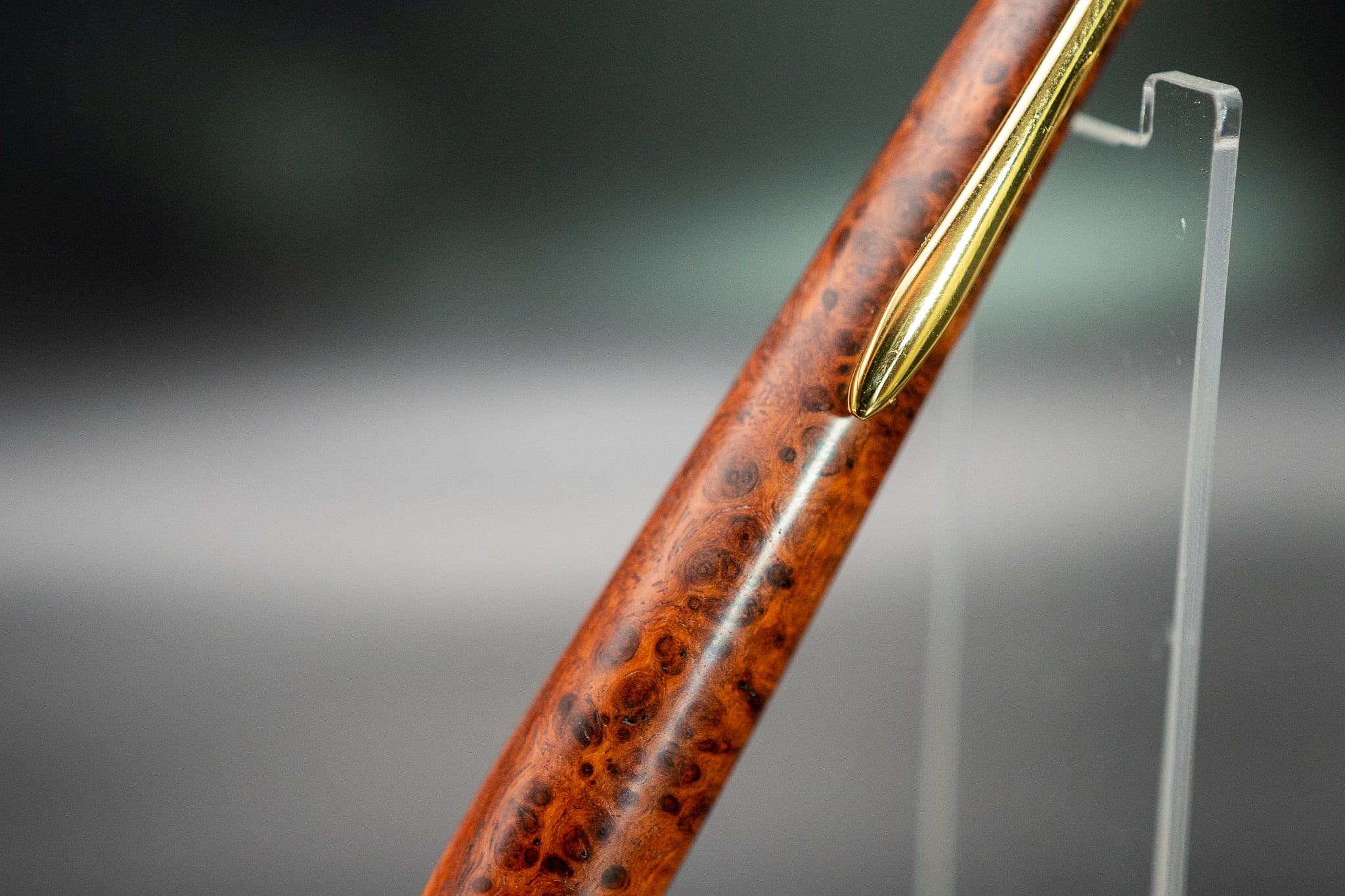 【朱色の銘木】 本花梨瘤杢極上 gold MP