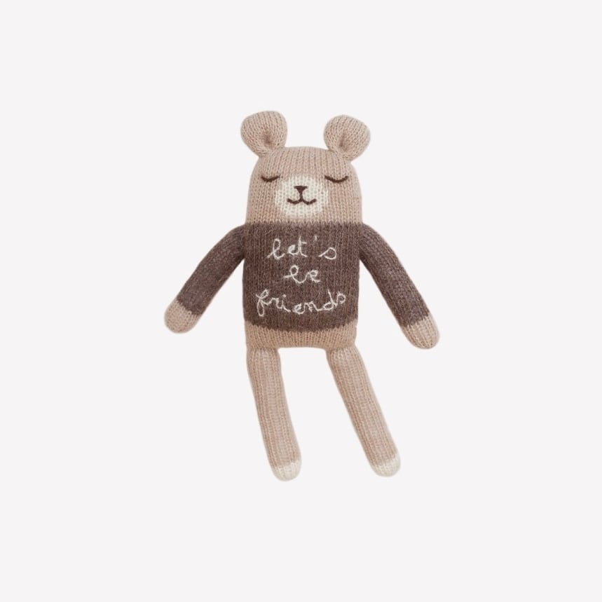 【Main Sauvage × Organic Zoo】Teddy Soft Toy - Friends