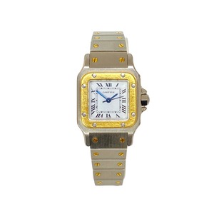 ※Reserved items※Cartier カルティエ サントスガルべSM コンビ 腕時計 レディース 10019-202305