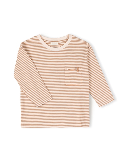nixnut　Drop Shirt - Biscut Stripe