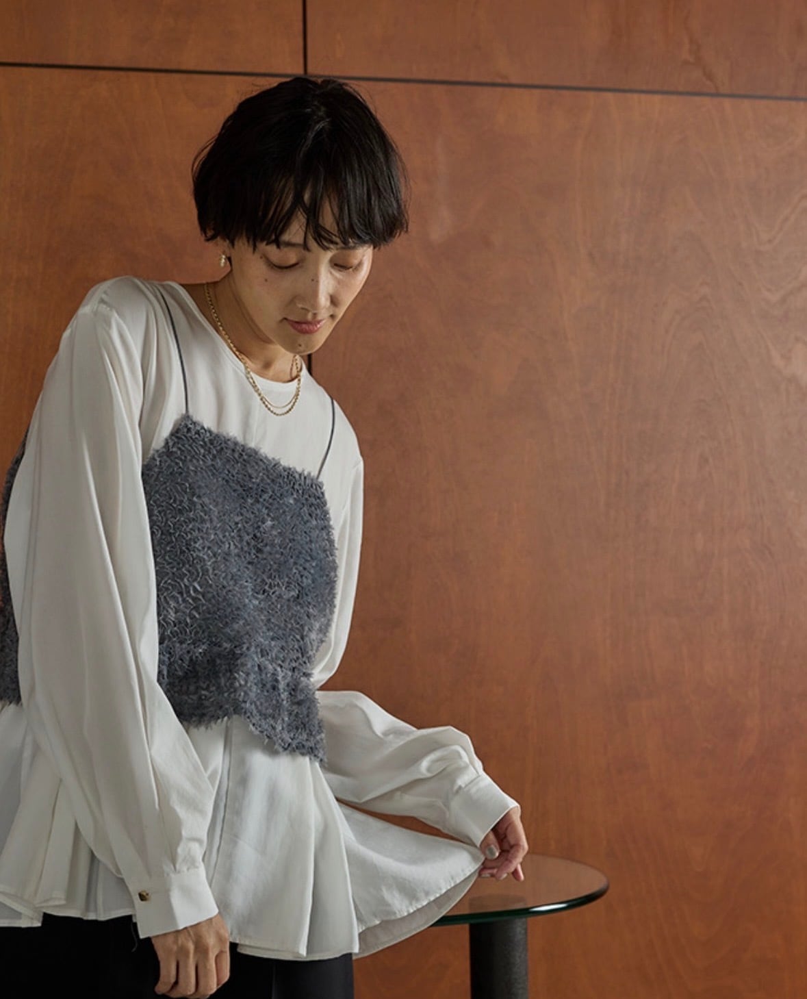 CHIGNON 】刺繍チュールビスチェ | valance 福井｜レディース セレクト