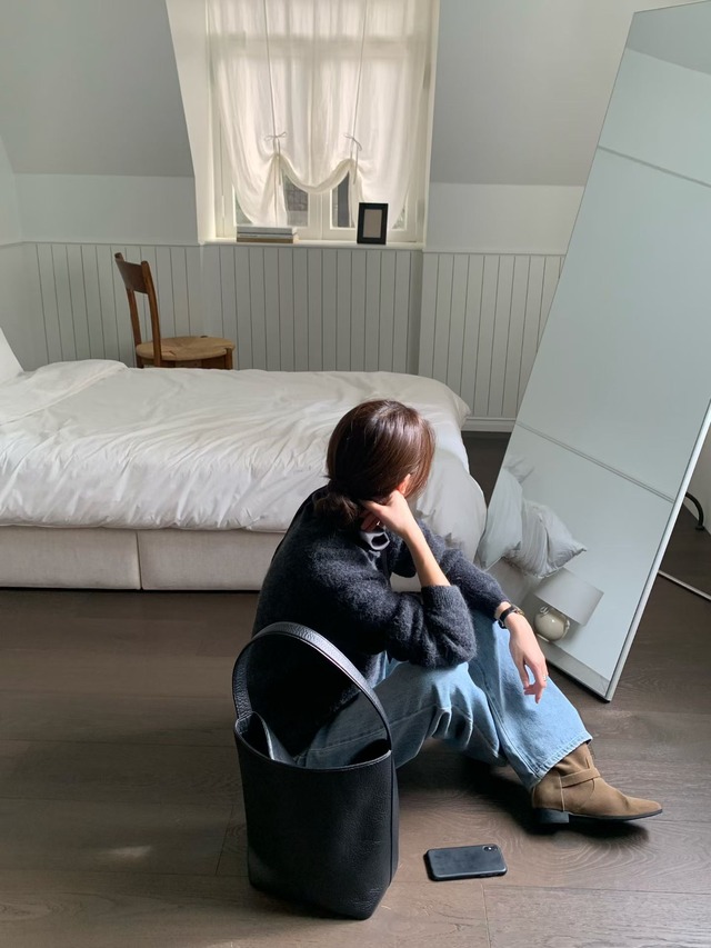 (予約) signature / House tie blouse 3color