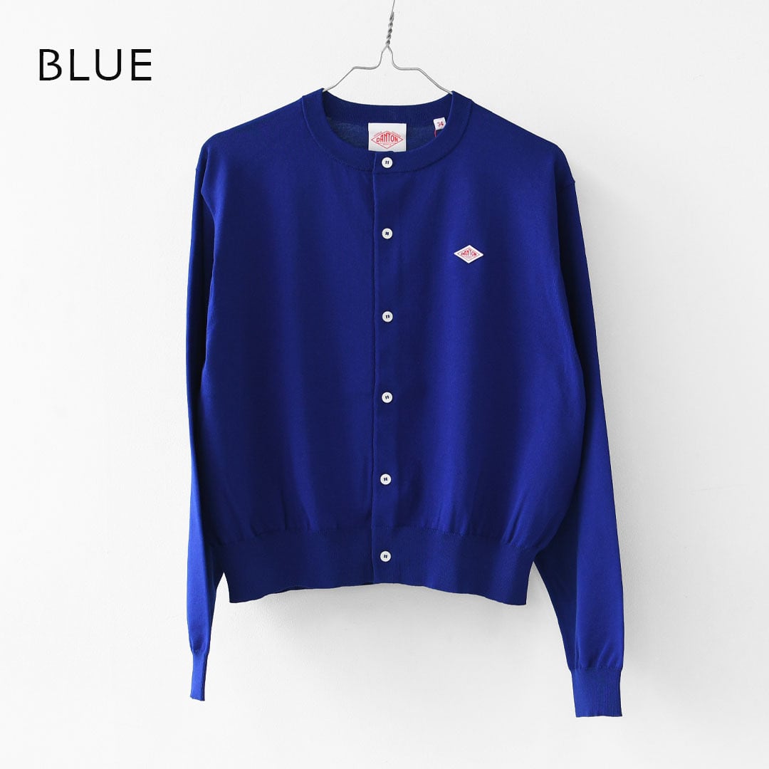 DANTON [ダントン] W Jersey Knit Crew Neck Cardigan [DT-D0137YSD