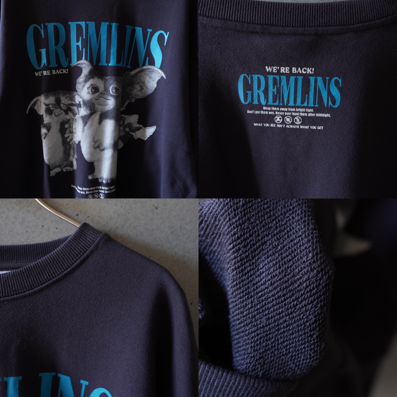 [Gremlin] Photo printSW／charcoal