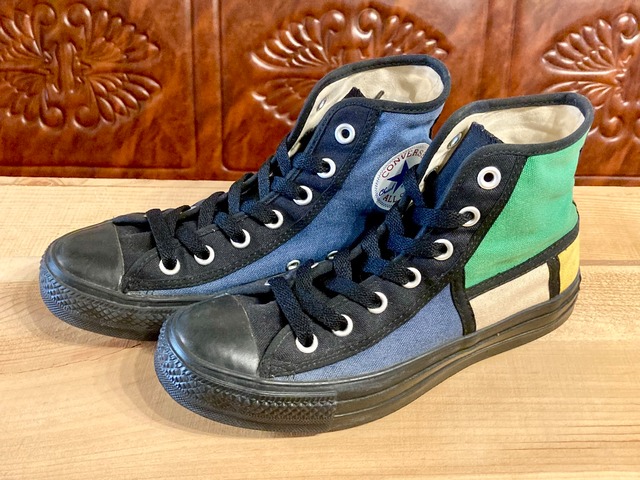 CONVERSE（コンバース） ALL STAR （オールスター モダニト） Hi 白/緑/黄色/青 5.5 24.5cm 237