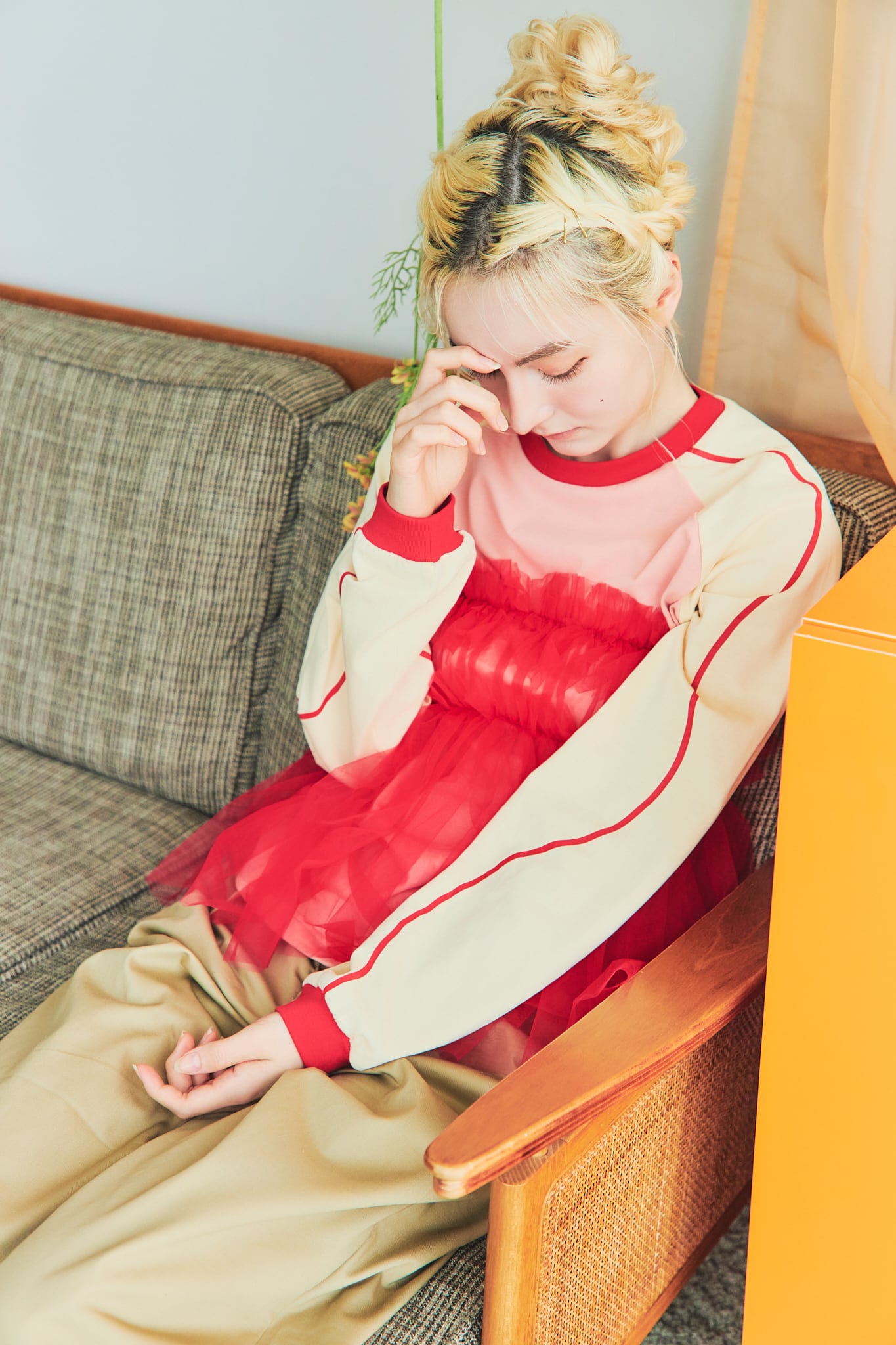 WAVY LINE LONG SLEEVE T-SHIRT | COMOCO CLOTHES