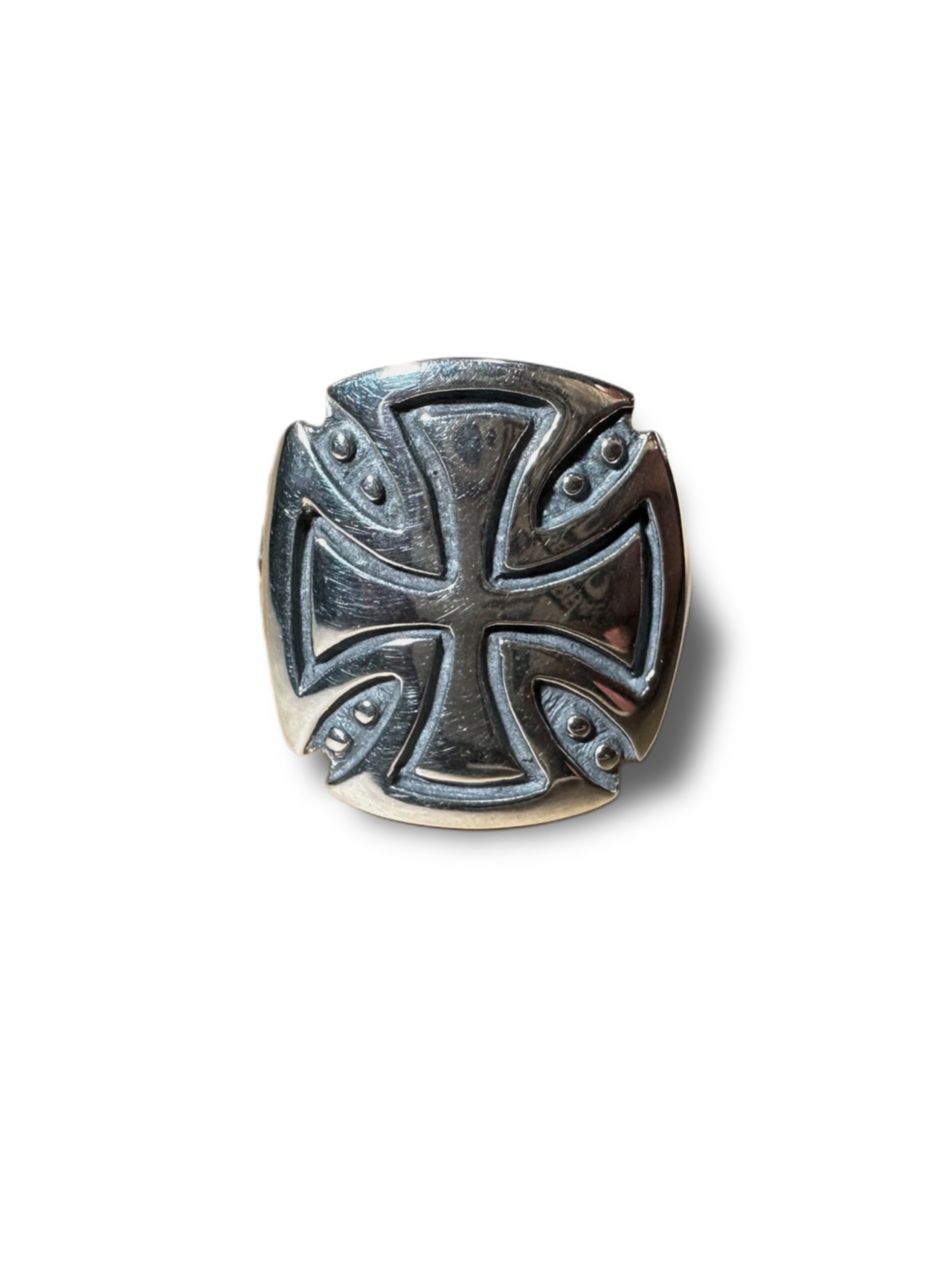 Iron Cross Dice Ring