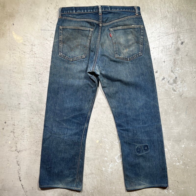 60's 70's LEVI'S リーバイス 505 デニム Big E 並行ステッチ 刻印8