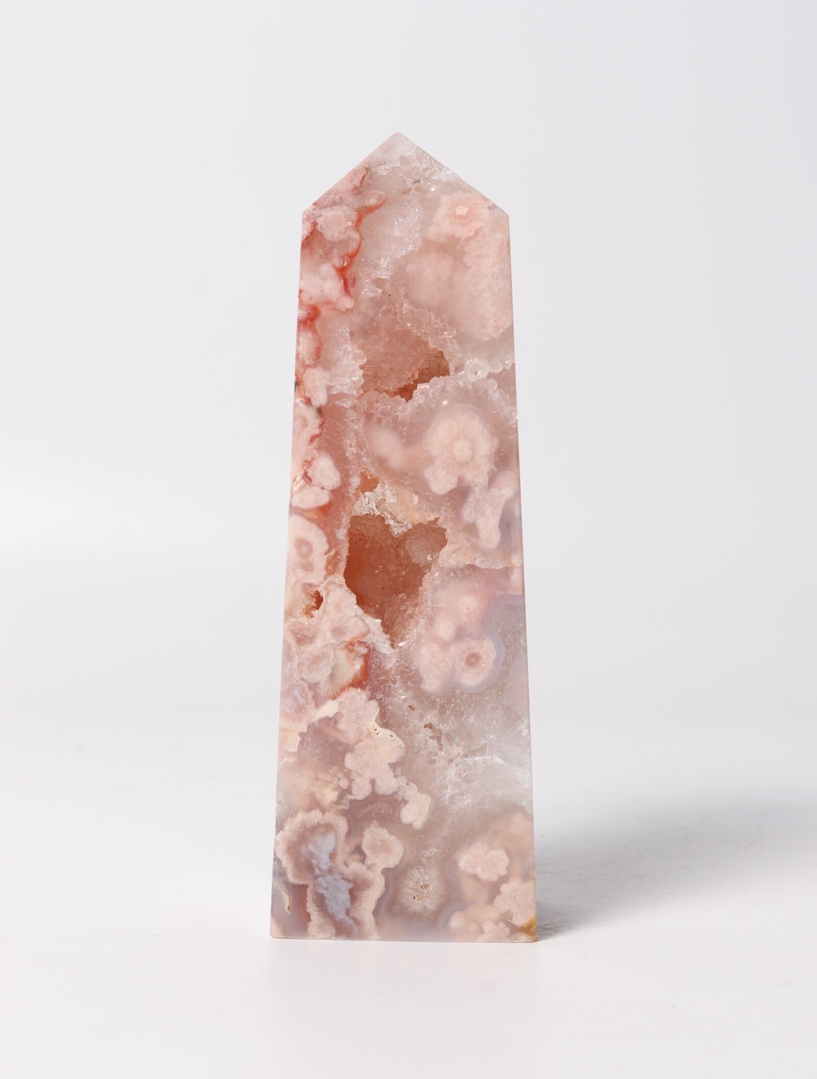 PINK AMETHYST x CHERRY BLOSSOM AGATE TOWER | acenus | 天然石