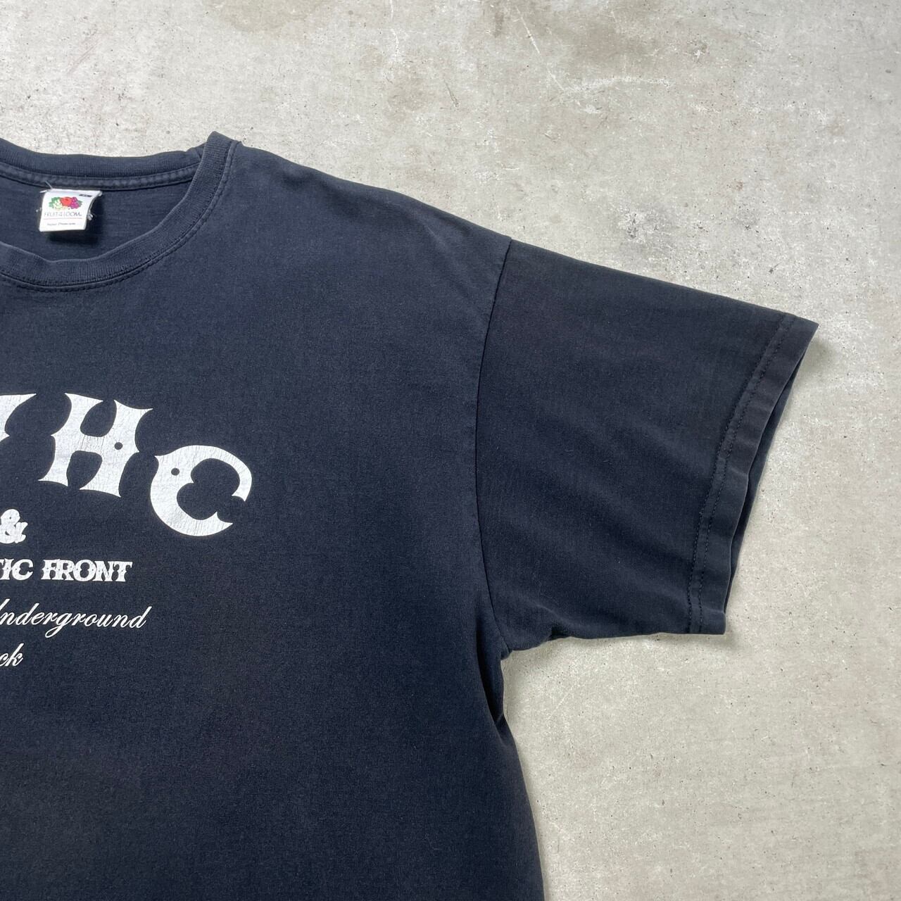 00年代 AGNOSTIC FRONT NYHC バンドTシャツ バンT メンズXL 古着 00s