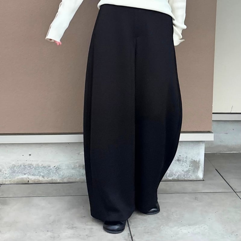 SM様専用ページ:【 CYNICAL 】ダンボールニットカーブパンツ ブラック/02