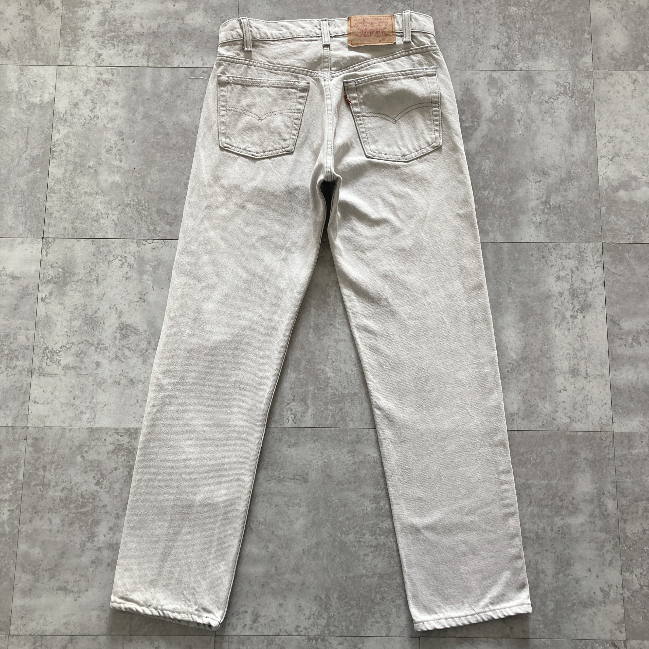 W30 L32】80's US.Levis 505 リーバイス ノックスビル工場(532) ボタン