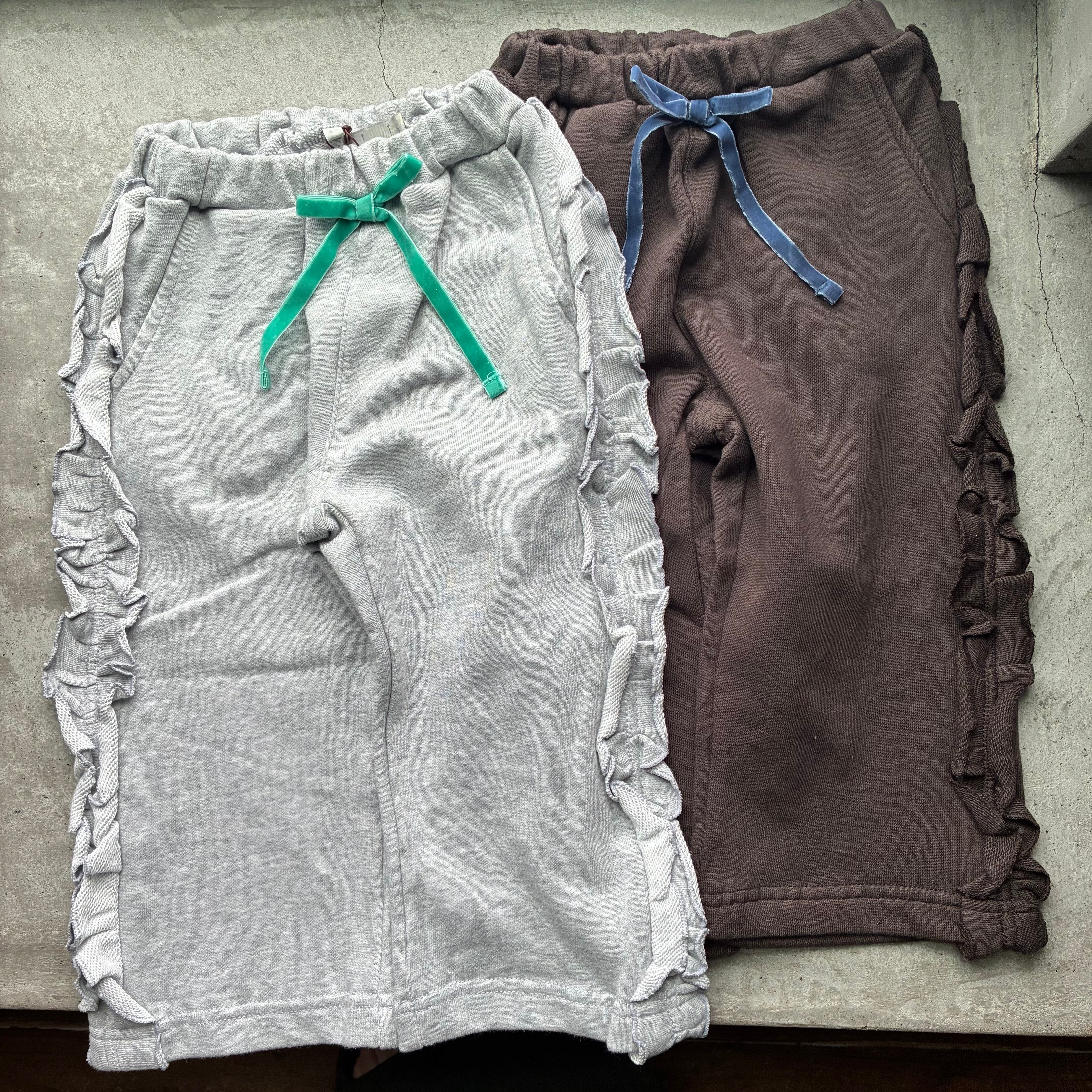 【即納】O&G サイドフリルスウェットパンツ 150~160