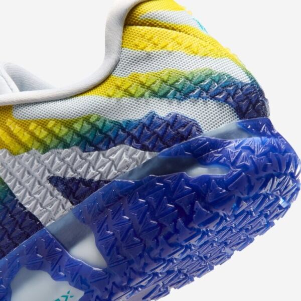 NIKE JA 3 Pure Platinum ナイキ ジャ モラント 3 イエロー ブルー