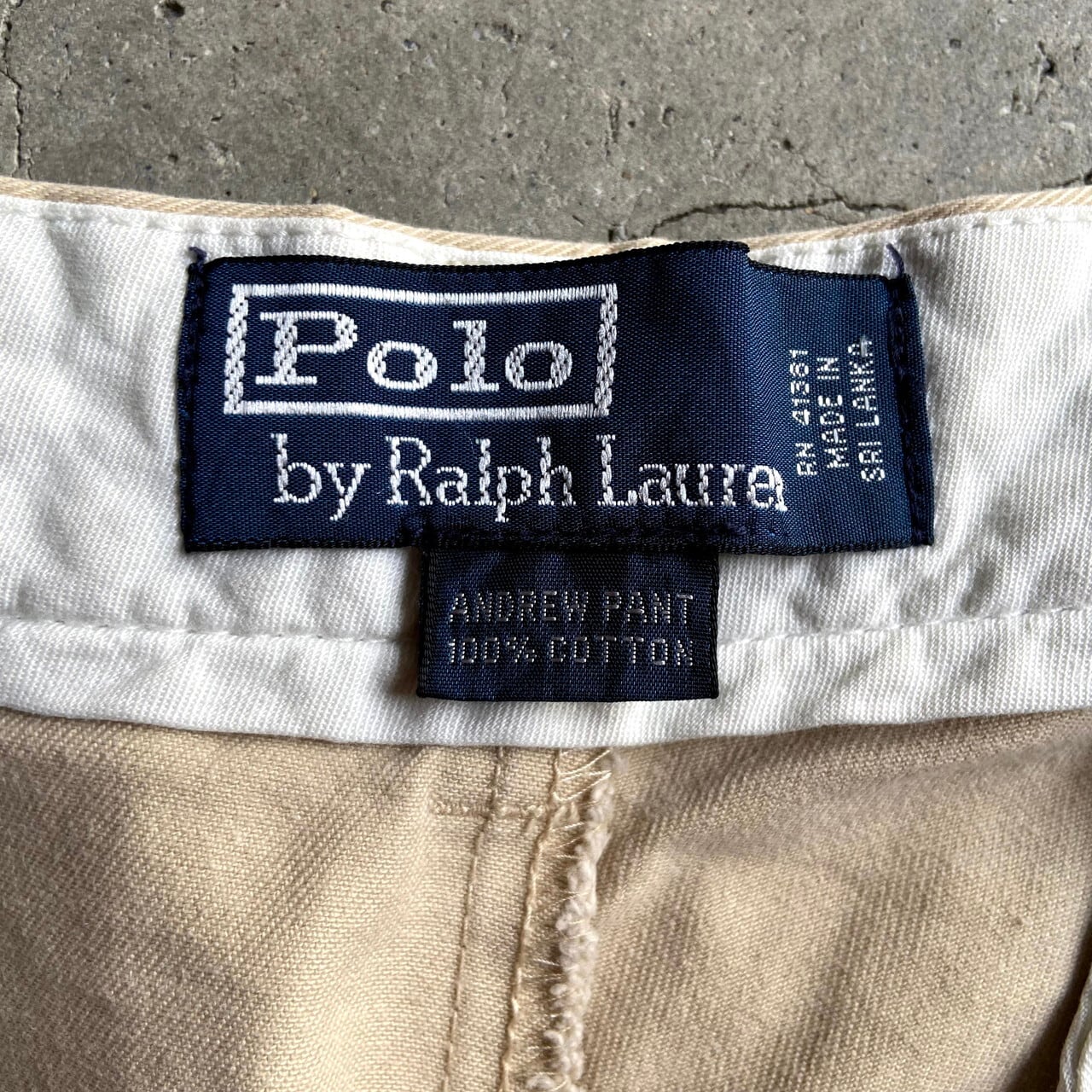 Polo Ralph Lauren ポロラルフローレン 2タック ツータック チノパンツ