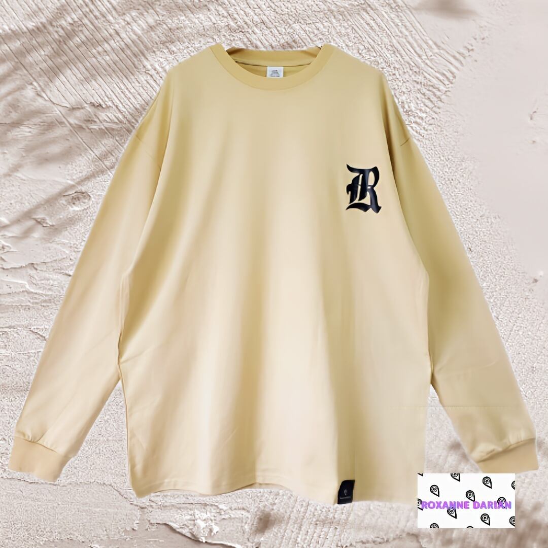 コットンロンT ライトブラウン lightbrown 長袖 ロングTシャツ 8.1