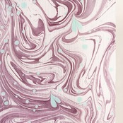 「葡萄色×ミントグリーンドット」アクセントマーブル柄❤︎〜セオアルファ楊柳〜浴衣・夏着物・単衣