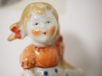 本を持つ女の子とアヒル　オキュパイド・ジャパン 画像9