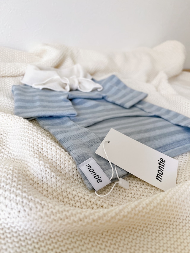 1~2営業日発送リボンティー - (BLUE)