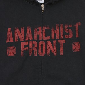 【VETEMENTS】ANARCHIST FRONT ZIP-UP HOODIE