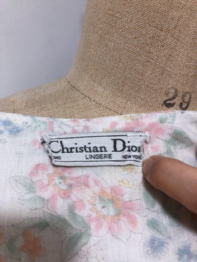 80's Christian Dior Lingerie gown | rufflemaltese